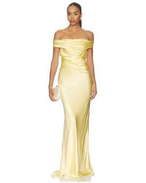 The Sei Bardot Gown - Metallic