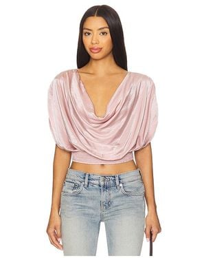 Free People X Revolve Cowl Cape Top - Multicolour