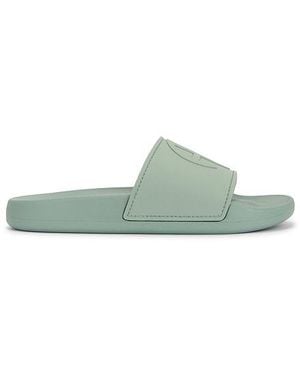 Anine Bing Isla Slides - Green