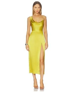 Amanda Uprichard Kleid Svetlana - Gelb
