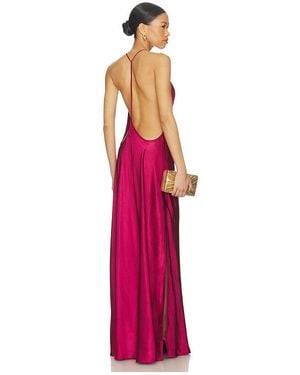 Anna October Maxikleid Berry Justina - Weiß