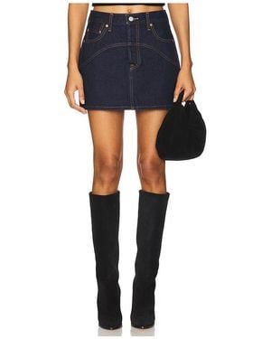 Levi's Rock Icon Western Yoke - Blau