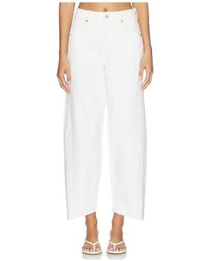 Blank NYC Barrel Jeans - White