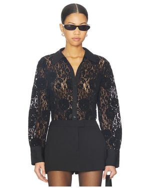 Free People Faith Button Down - Black
