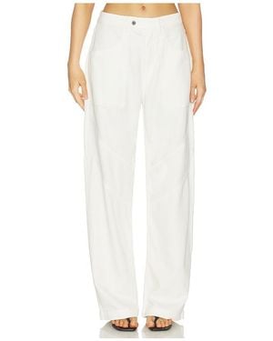 ICON DENIM Lysa Wide Leg Jeans - White