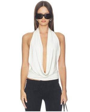 Mimchik Nico Halter Top - Natural