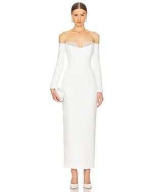The New Arrivals Ilkyaz Ozel Farah Dress - White