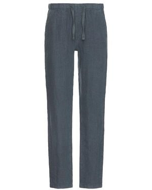 Faherty ドローストリングパンツ - ブルー