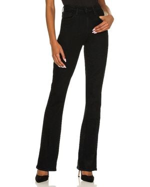 L'Agence Selma High Rise Sleek Baby Boot Jeans - Schwarz