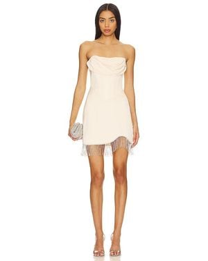 Nbd Chantria Mini Dress - Natural