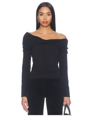 PAIGE Aaliyah Top - Black