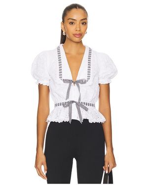 MAJORELLE Graciela Top - White