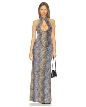 Missoni Sleeveless Long Dress - White