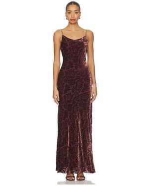 Veronica Beard Maxivestido Jolynn En Color Marrón Talla (También En 2, 4, 6) - Morado