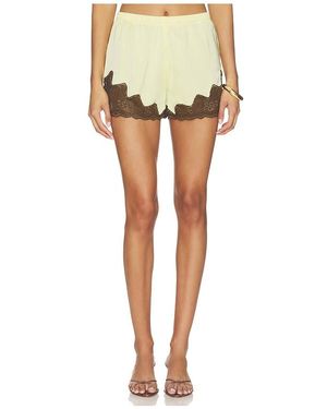 Madison The Label Olesya Short - Yellow