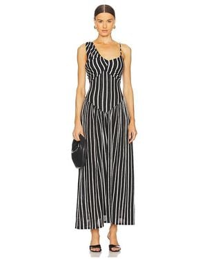 TACH Ikia Knitted Fabric Dress - White