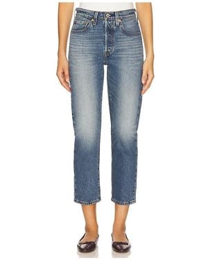 Levi's 501 Crop - Blue