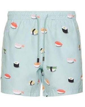 Nikben Jiro Swim Trunks - Blue