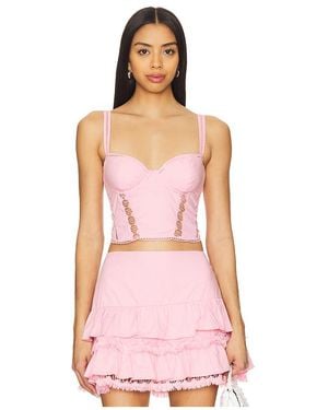 Peixoto Bikini-Oberteil Mit Bustier Sasha - Pink