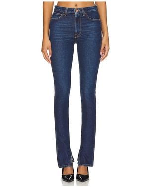 3x1 Skinny-Jeans Kaya Split - Blau