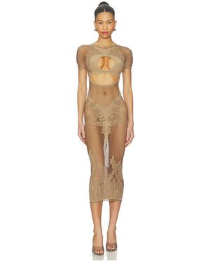 Poster Girl Kleid - Natur