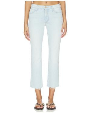 Mother The Rascal Flood Fray Jeans - Blue