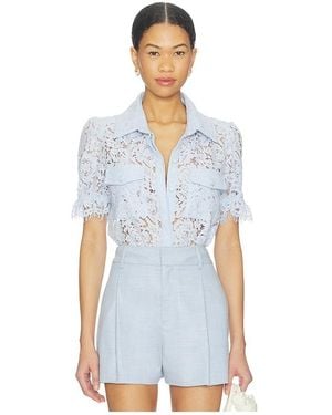 Generation Love Mina Lace Shirt - White