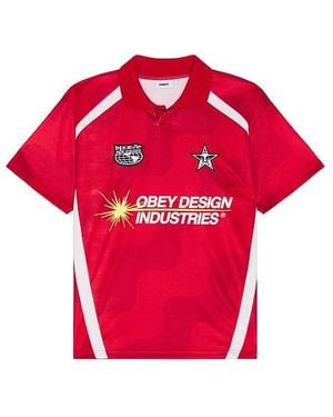 Obey Fussballtrikot - Rot