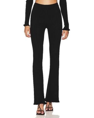 Tularosa Variegated Rib Pant - Black