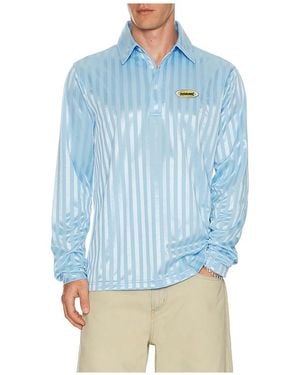 METALWOOD STUDIO Longsleeve Player Polo - Blue