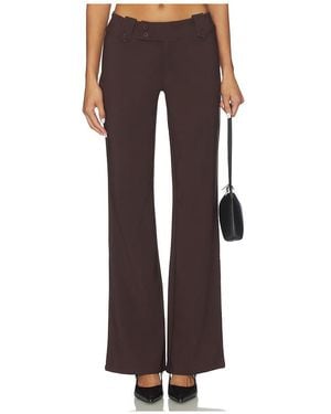 Tiger Mist Kittie Pant In Brown