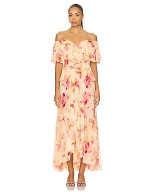 MISA Los Angles Heart Dress - White