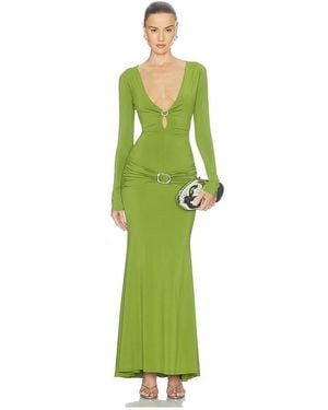 GUIZIO Kleid Liora Long Sleeve - Grün