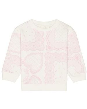 LoveShackFancy Pullover & Sweatshirts Leila - Weiß