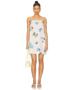 Seafolly Sunset Bandeau Mini Dress - White