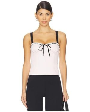 With Jean Ryder Top - White