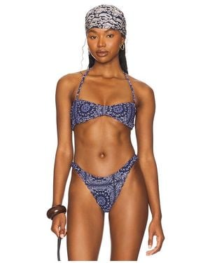 Miaou Rio Bikini Top - Orange