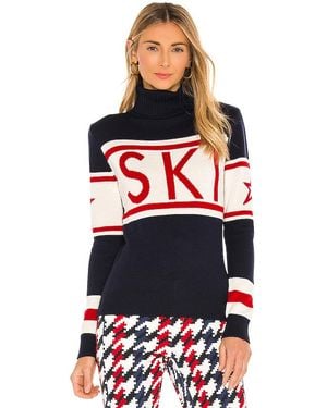 Perfect Moment Schild Sweater - レッド
