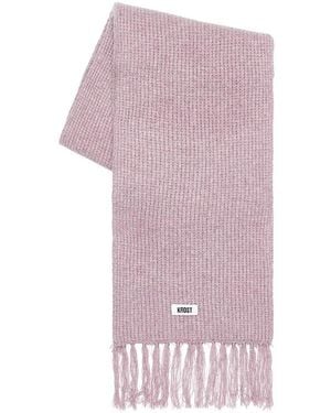 KROST ÉCHARPE WOOL SPECKLE en Purple. - Rose