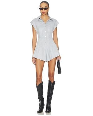Saylor Keira Romper En Color Bebe Azul Talla (También En S, Xs, M) - Blanco