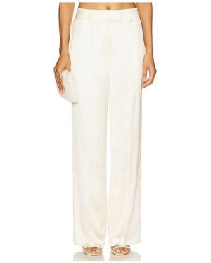Bevza Pantalones Con Cierre De Sujetador. En Color Crema Talla En - Blanco
