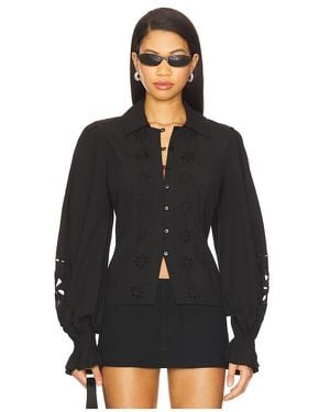 Tularosa Tess Button Up Shirt - Black