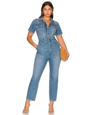 GOOD AMERICAN Fit For Success Jumpsuit - Blue