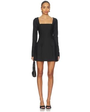 MORE TO COME Fenna Mini Dress - Black