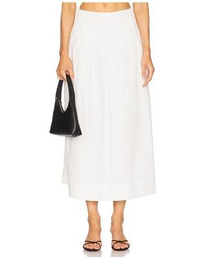 Rails Falda Midi Alessa En Color Blanco Talla (También En M, S, Xl)