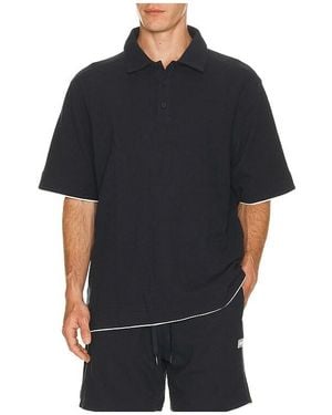 Rhone Polohemd - Schwarz