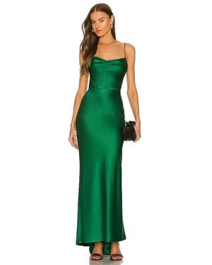 Alice + Olivia Montana Maxi Gown - Green