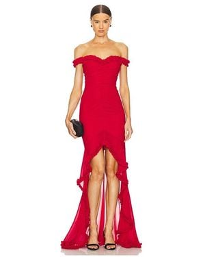 MAJORELLE Chandra Gown - Red