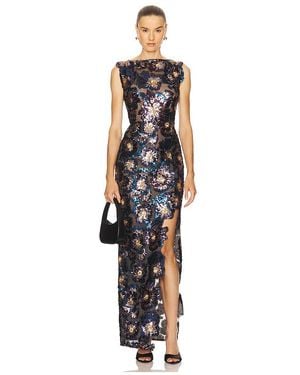 Bronx and Banco Zinna Embriodered Gown - Schwarz