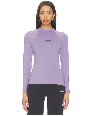 White/space Graphne Crew Neck - Purple